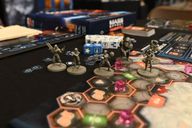 Mass Effect: The Board Game – Priority: Hagalaz components