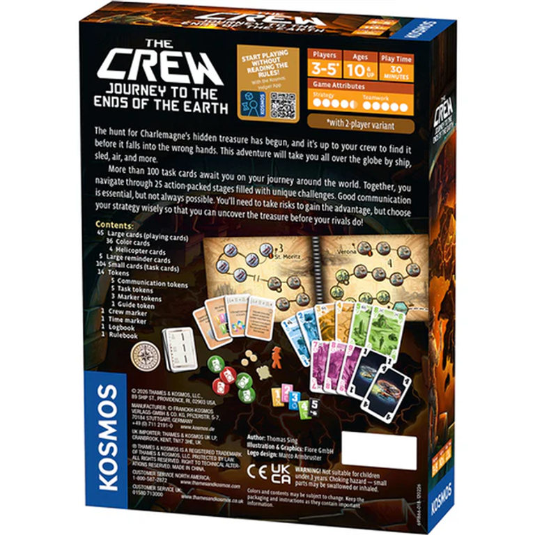 The Crew: Journey to the Ends of the Earth back of the box