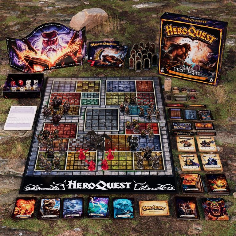 HeroQuest: First Light componenti