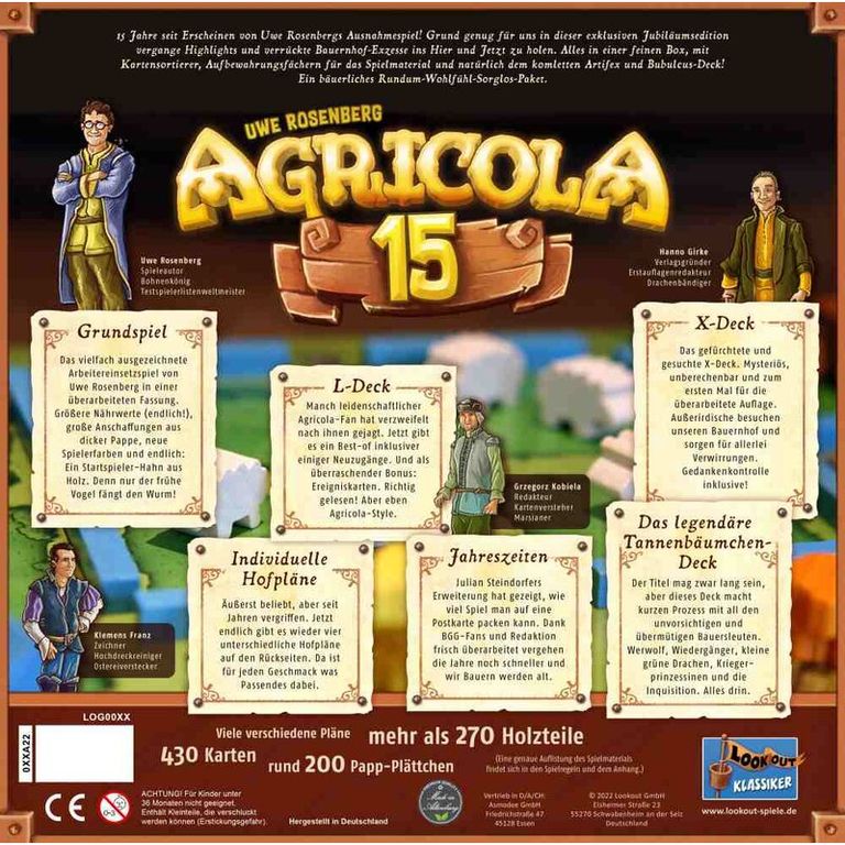 Agricola 15 rückseite der box