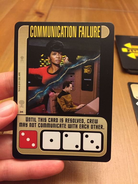 Star Trek: Five-Year Mission cartas