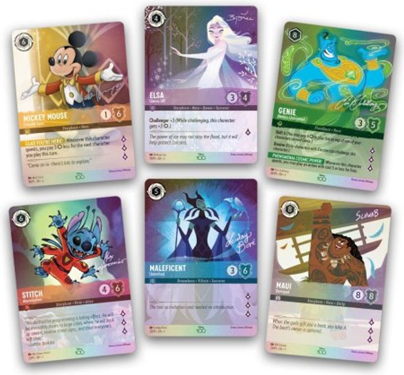 Disney Lorcana Rise of the Floodborn Gift Set cartas