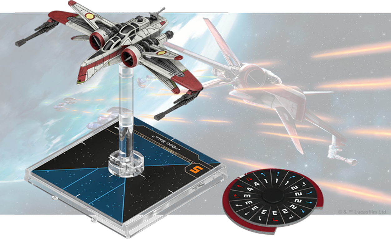 Star Wars: X-Wing (Second Edition) - ARC-170 Starfighter Expansion Pack miniatuur