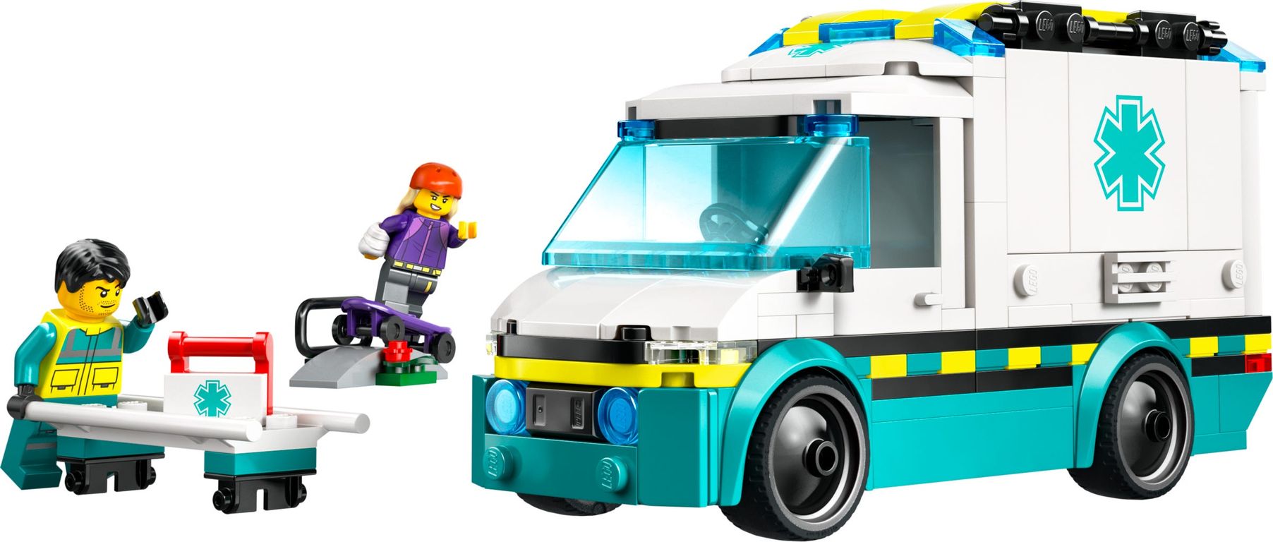 LEGO® City Emergency Ambulance components