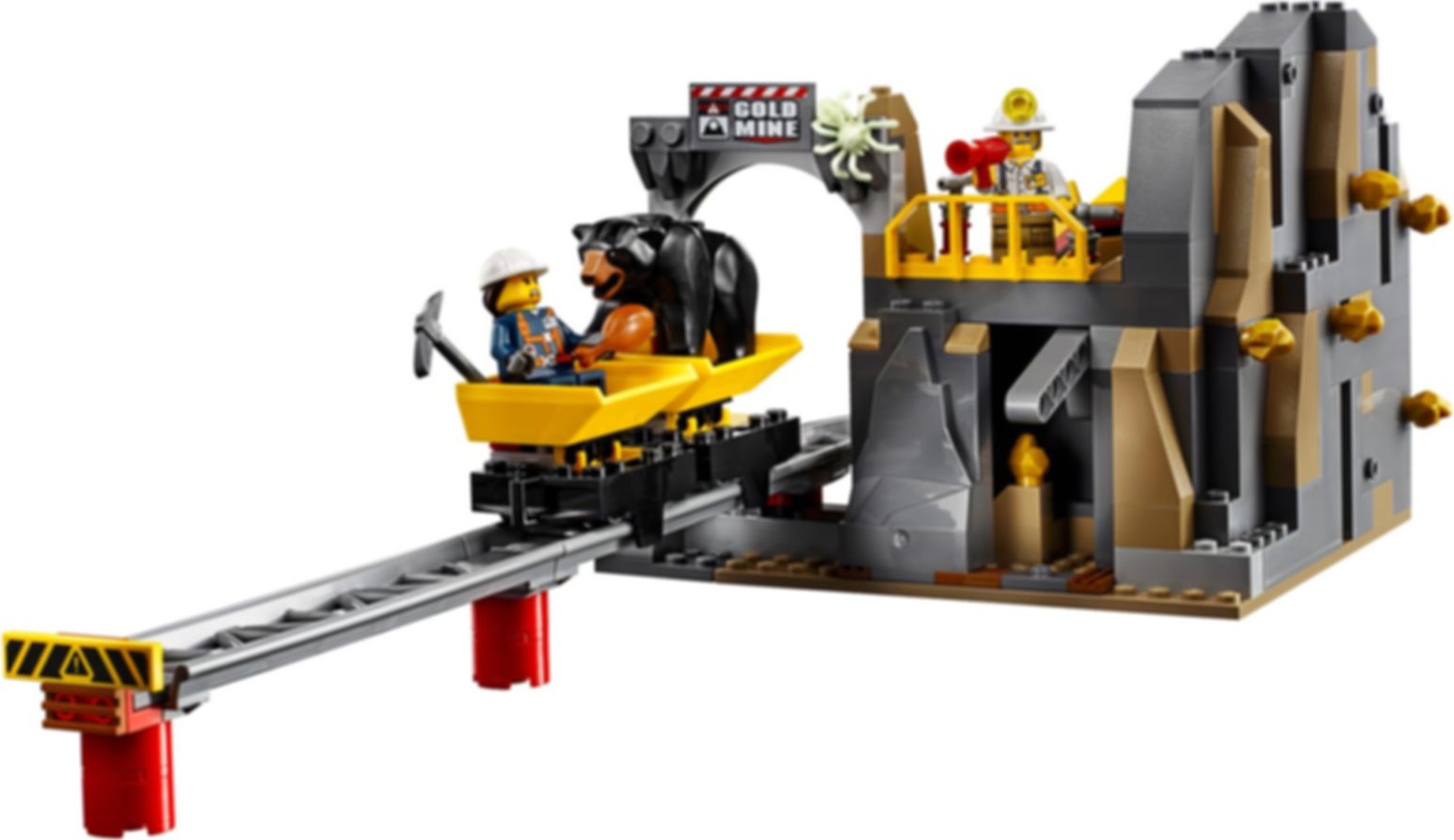 LEGO® City Mijnbouwexpertlocatie componenten