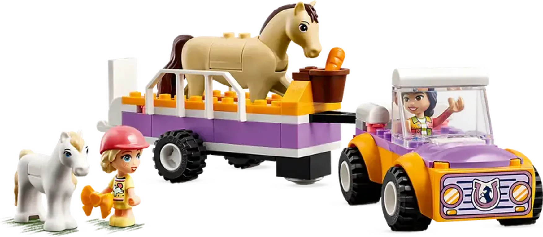 LEGO® Friends Rimorchio con cavallo e pony minifigure