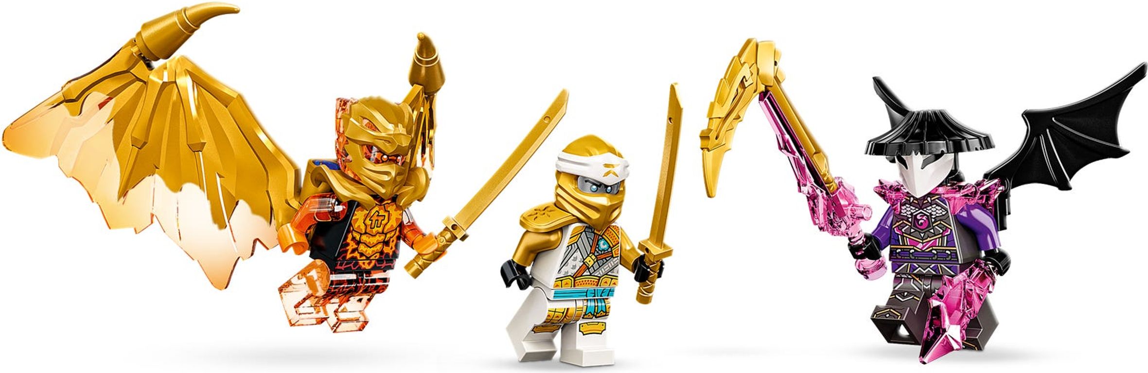 LEGO® Ninjago Zane's Golden Dragon Jet minifigures