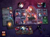 Marvel Dice Throne: Black Widow v. Doctor Strange components