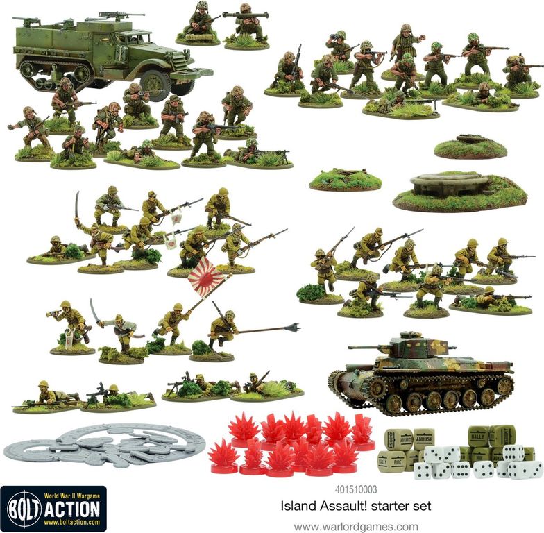 Bolt Action: Island Assault! miniaturen