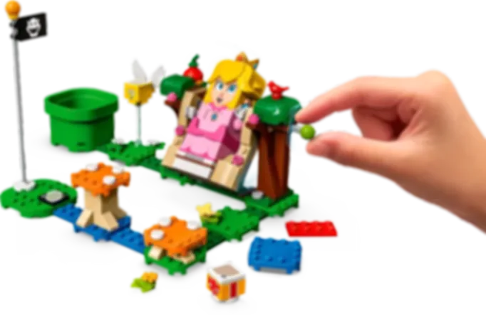 LEGO® Super Mario™ Starter Pack Avventure di Peach componenti