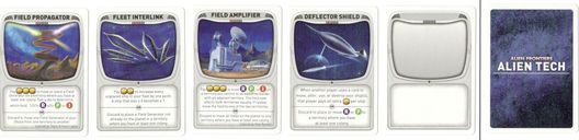 Alien Frontiers: Expansion Pack #2 cartas