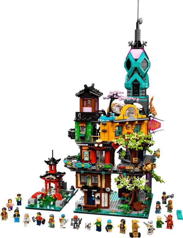 LEGO® Ninjago Giardini di NINJAGO® City componenti