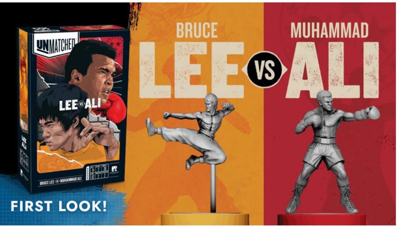 Unmatched: Lee vs Ali box