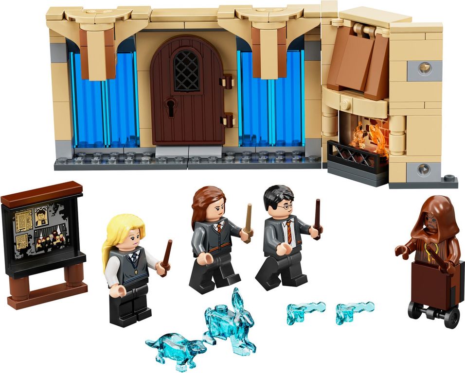 LEGO® Harry Potter™ Sala de los Menesteres de Hogwarts™ partes