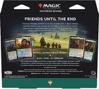 Magic: The Gathering - Commander Deck Lord of the Rings: Tales of Middle-earth - Food and Fellowship parte posterior de la caja