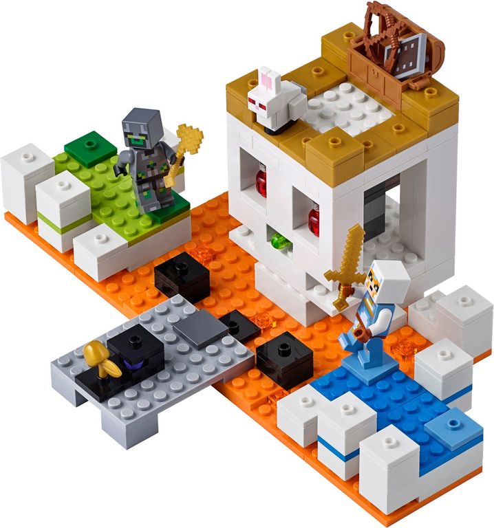 LEGO® Minecraft De schedelarena componenten