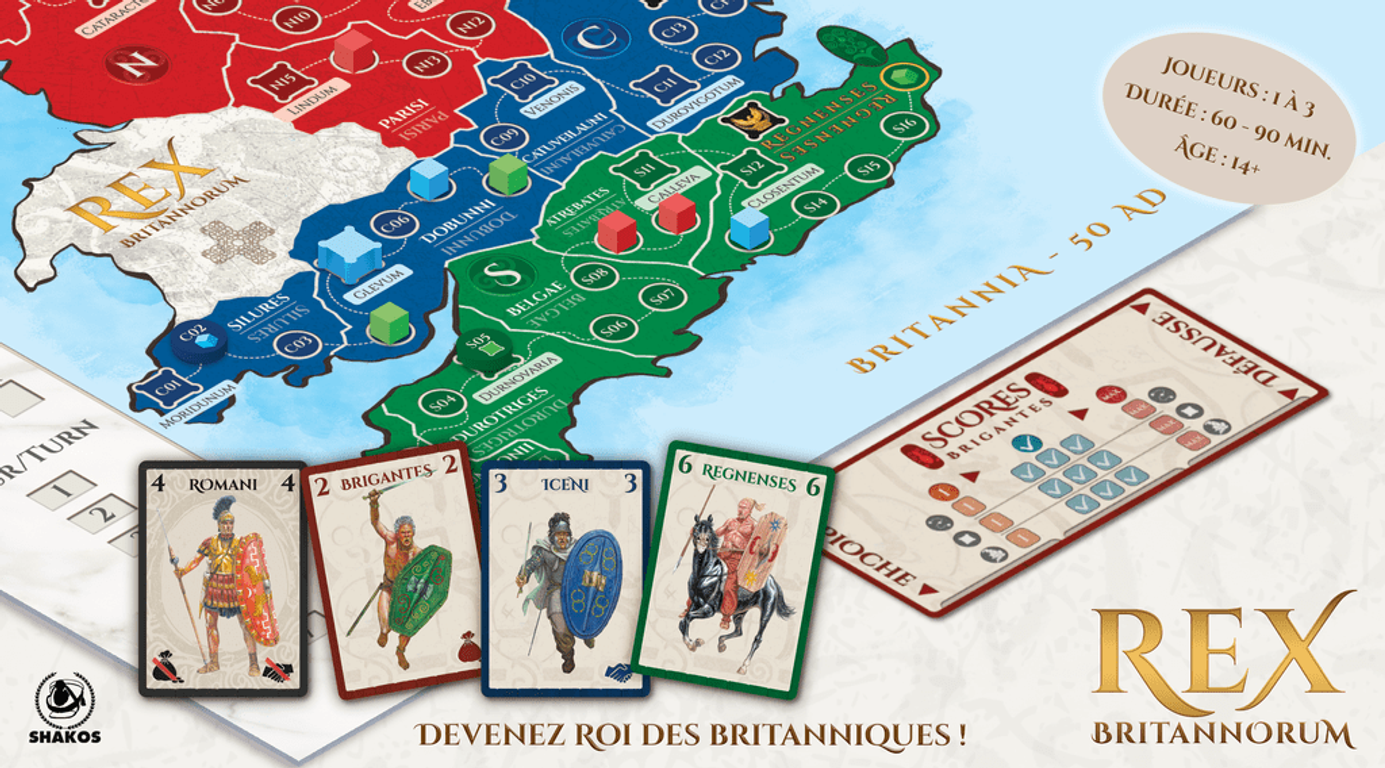 Rex Britannorum composants