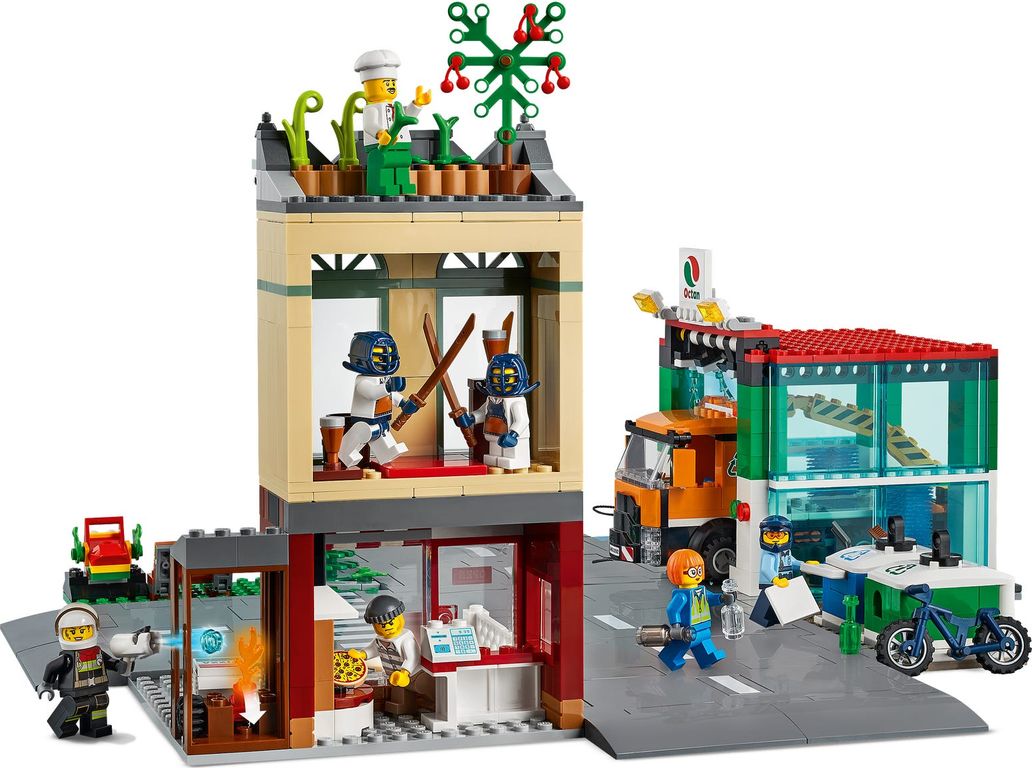 LEGO® City Town Center back side