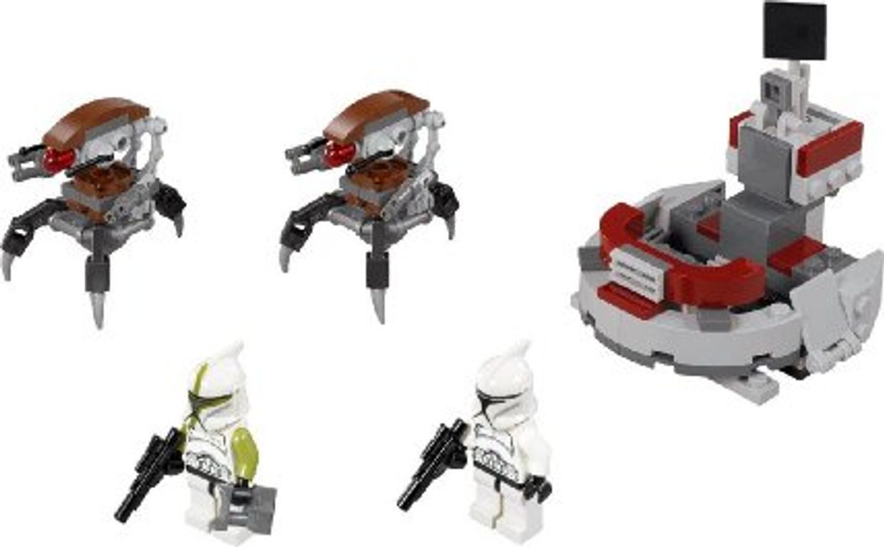 LEGO® Star Wars Clone Troopers™ vs. Droidekas™ componenten