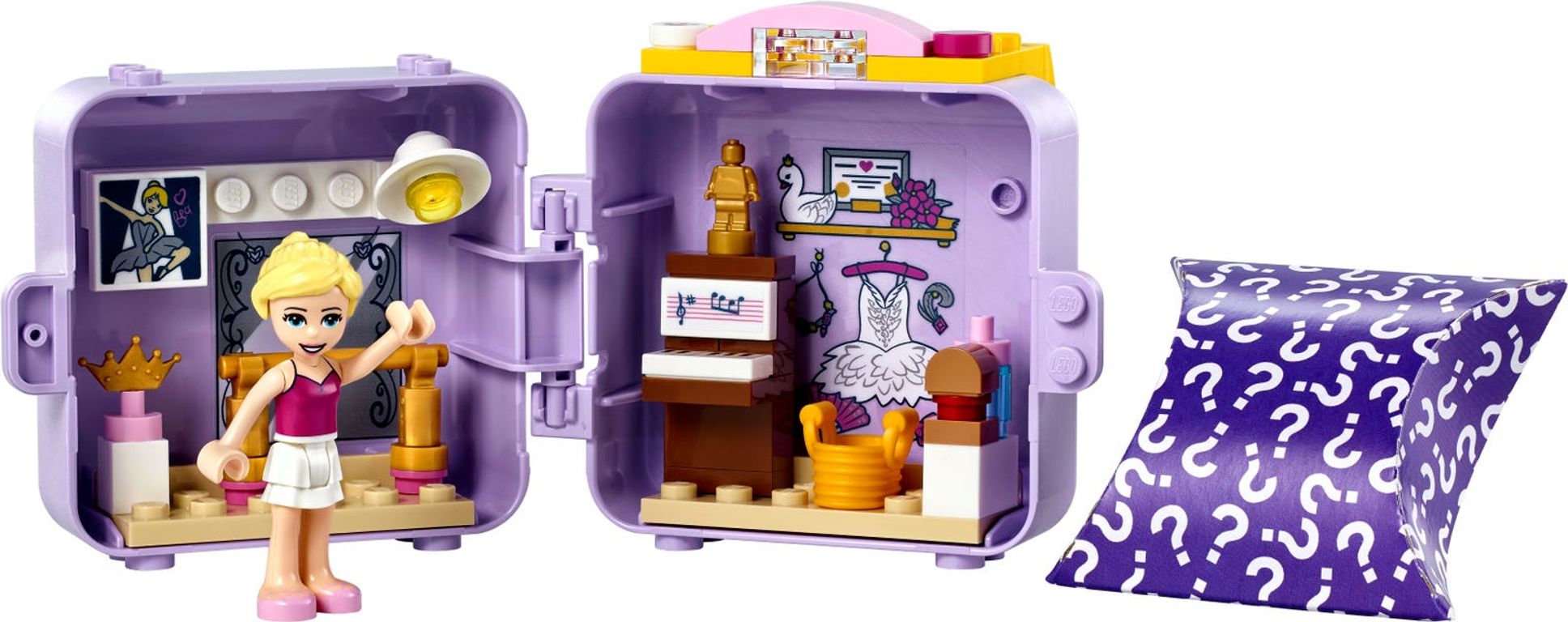 LEGO® Friends Stephanie's balletkubus componenten