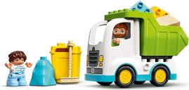 LEGO® DUPLO® Camion della spazzatura e riciclaggio gameplay