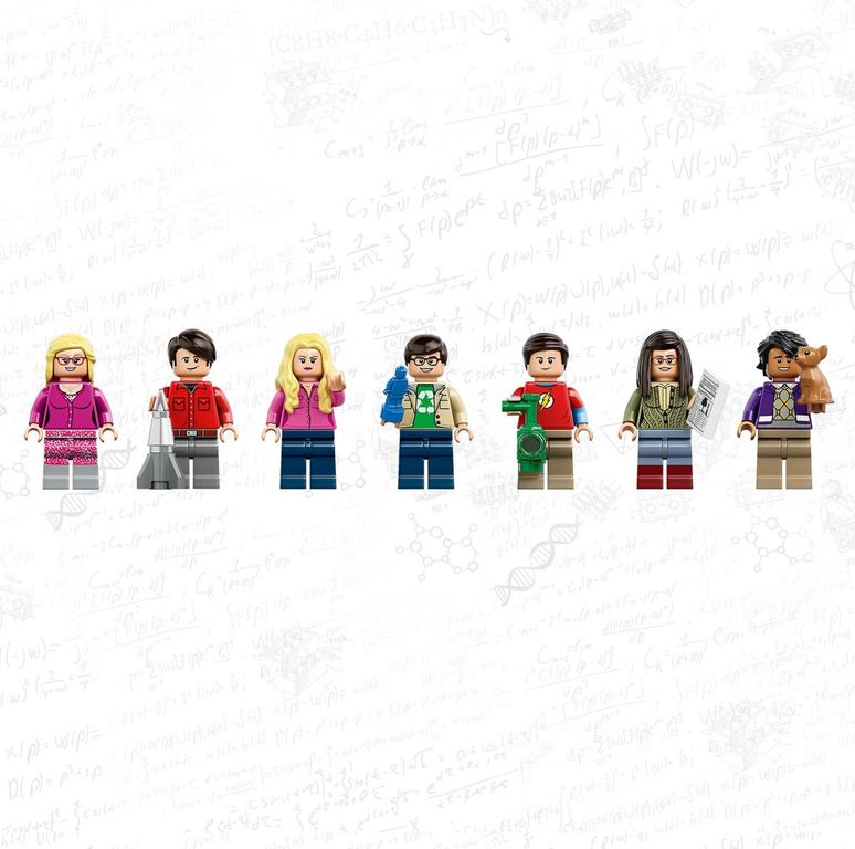 LEGO® Ideas The Big Bang Theory minifiguras