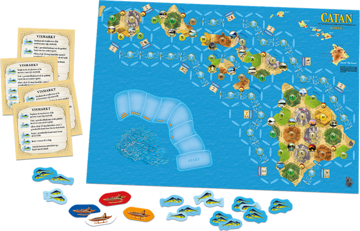 Catan: 25 jaar wereldwijd jubileum componenten