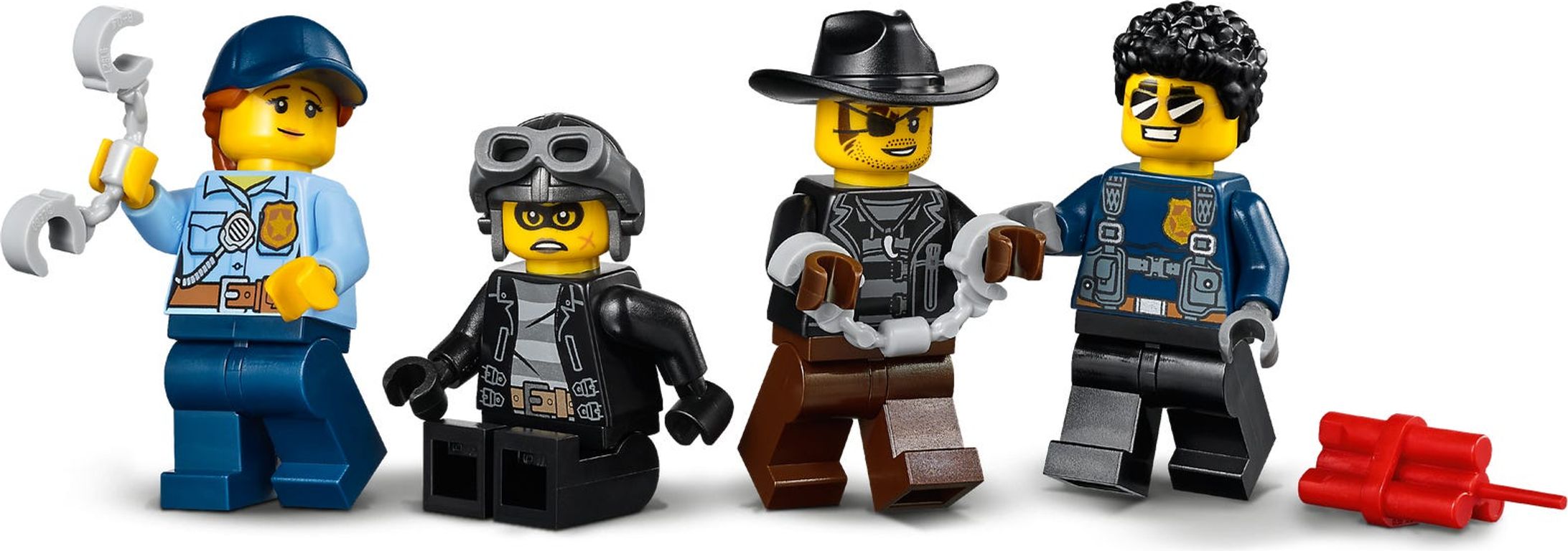 LEGO® City Police Prisoner Transport minifigures
