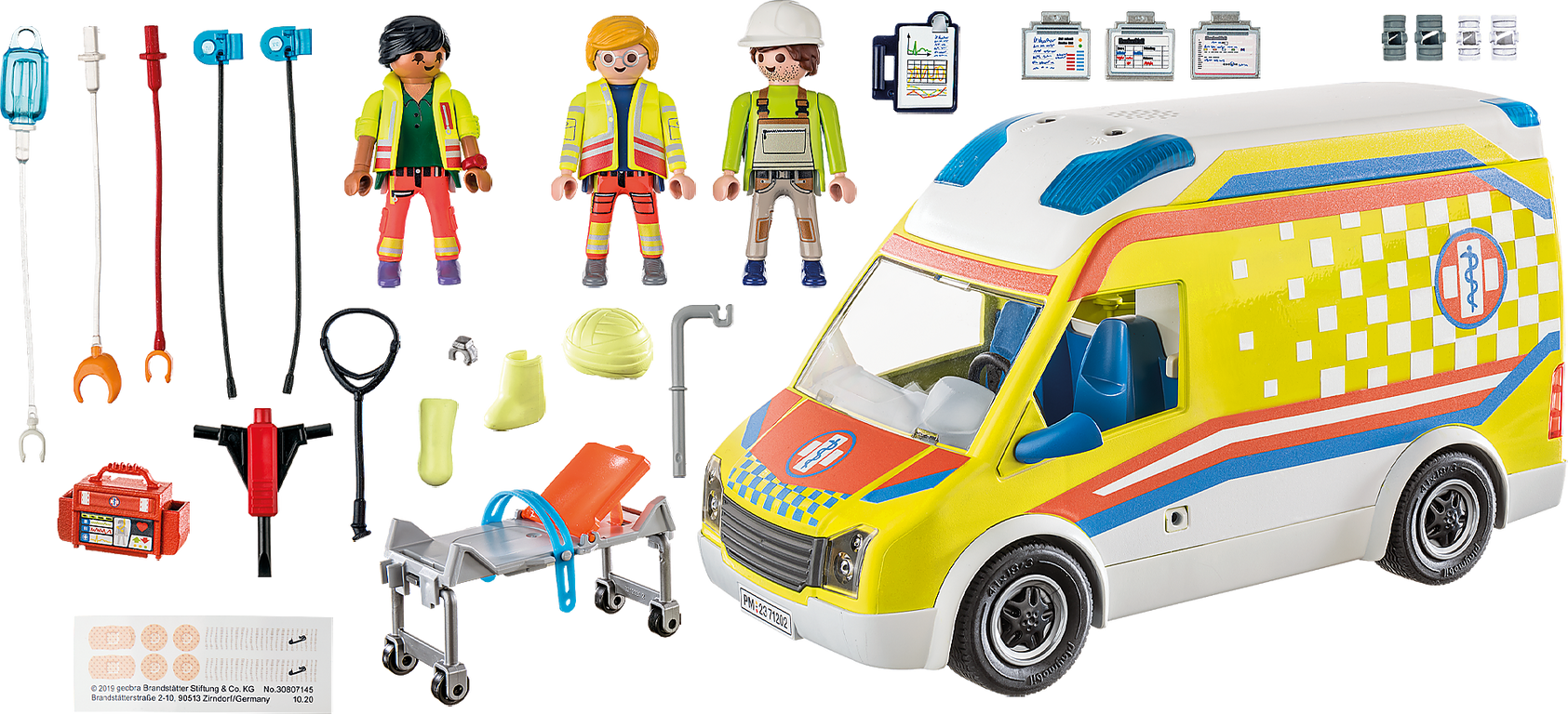 Playmobil® City Life Ambulance components