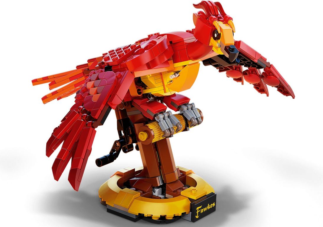 LEGO® Harry Potter™ Felix, de feniks van Perkamentus™ componenten