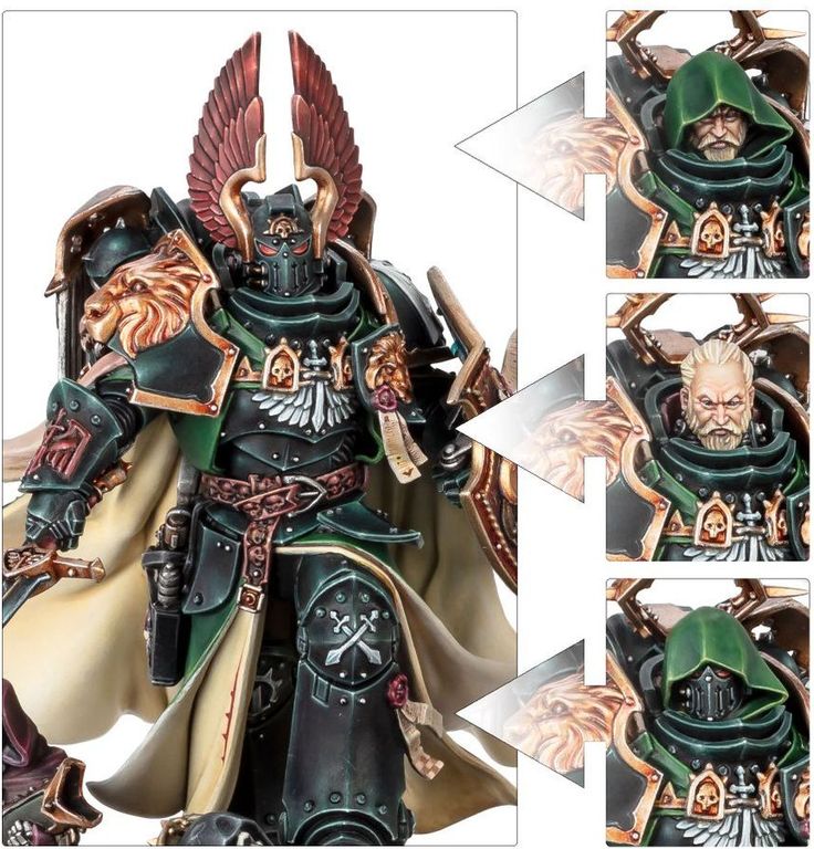 Warhammer 40,000: Lion El Jonson components