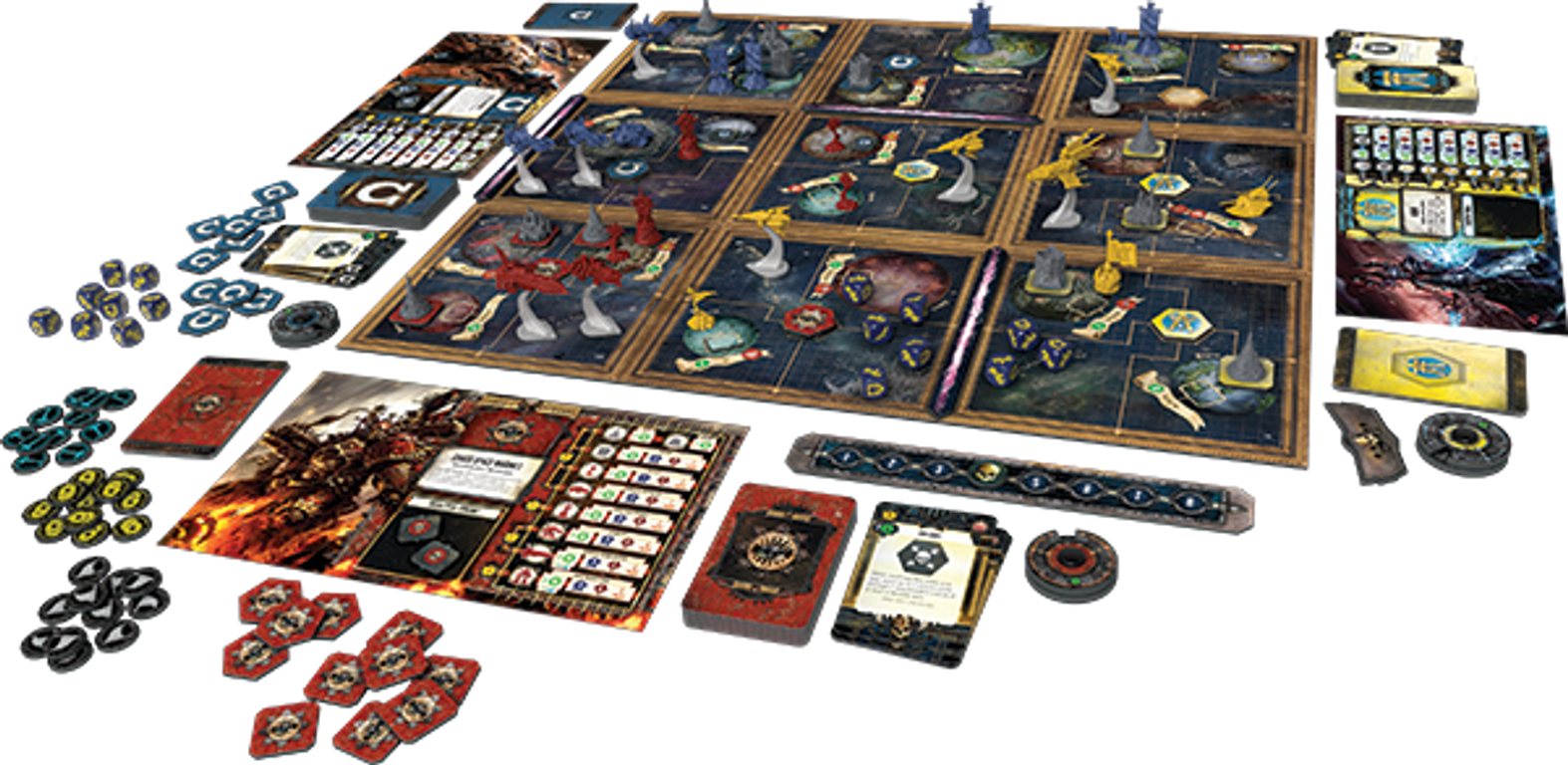 Warhammer 40K: Forbidden Stars componenten