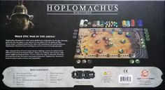 Hoplomachus: Remastered back of the box
