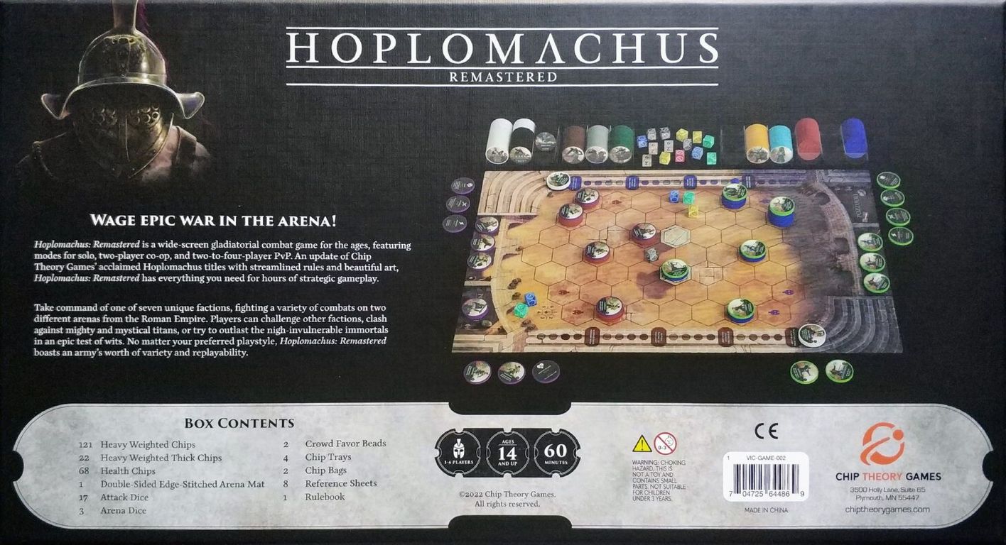 Hoplomachus: Remastered torna a scatola