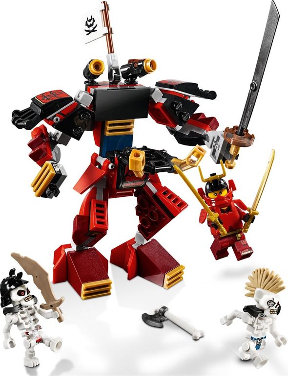 LEGO® Ninjago The Samurai Mech components