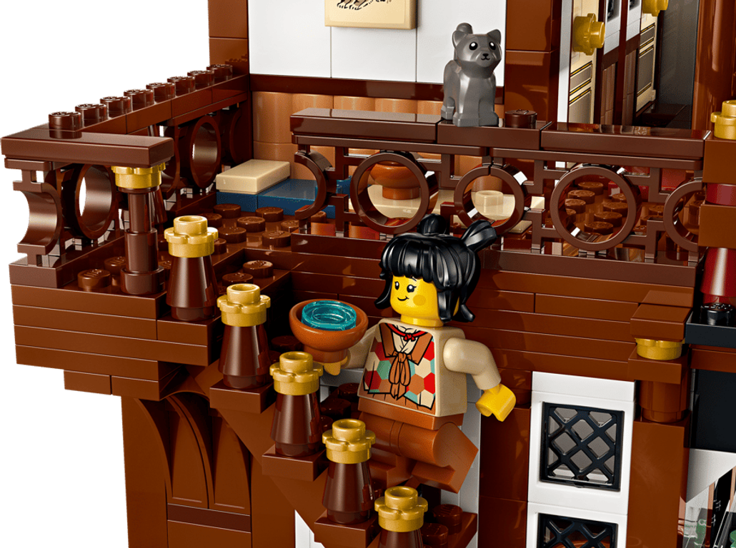 Historische Maanfeest herberg minifiguren