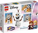 LEGO® Disney Olaf parte posterior de la caja