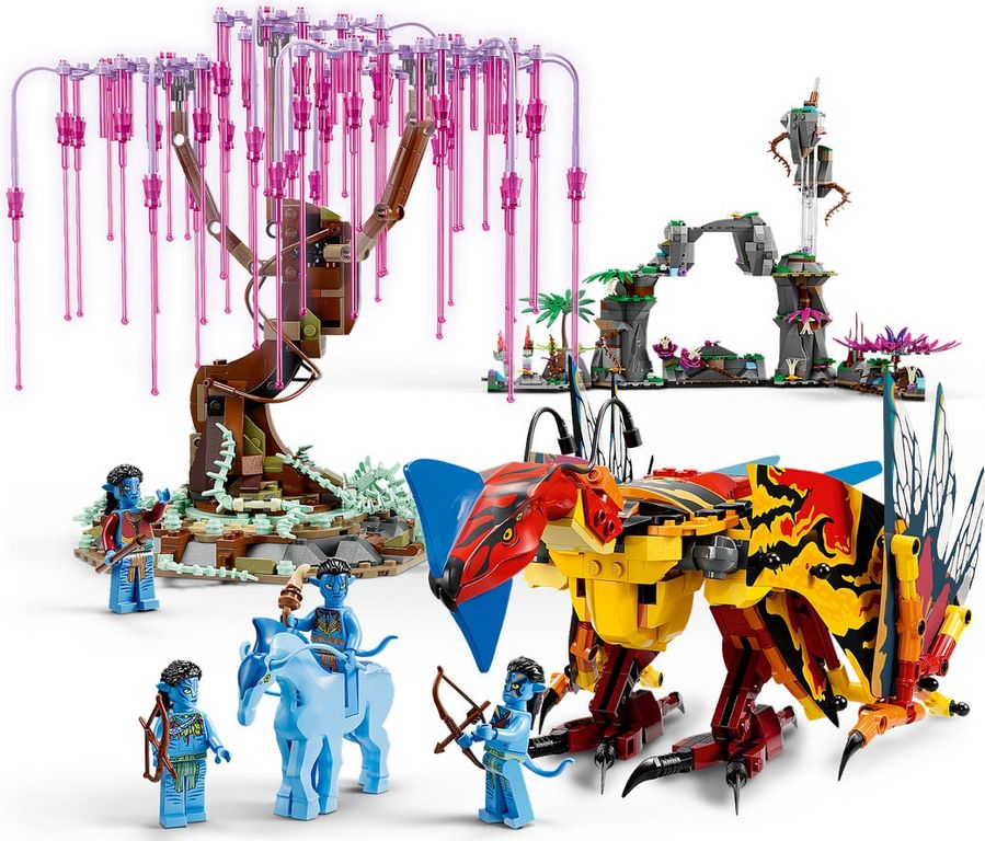 LEGO® Avatar Toruk Makto e l'Albero delle anime componenti