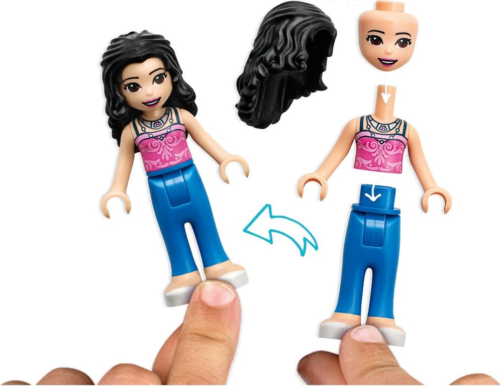 LEGO® Friends Estudio Artístico de Emma minifiguras