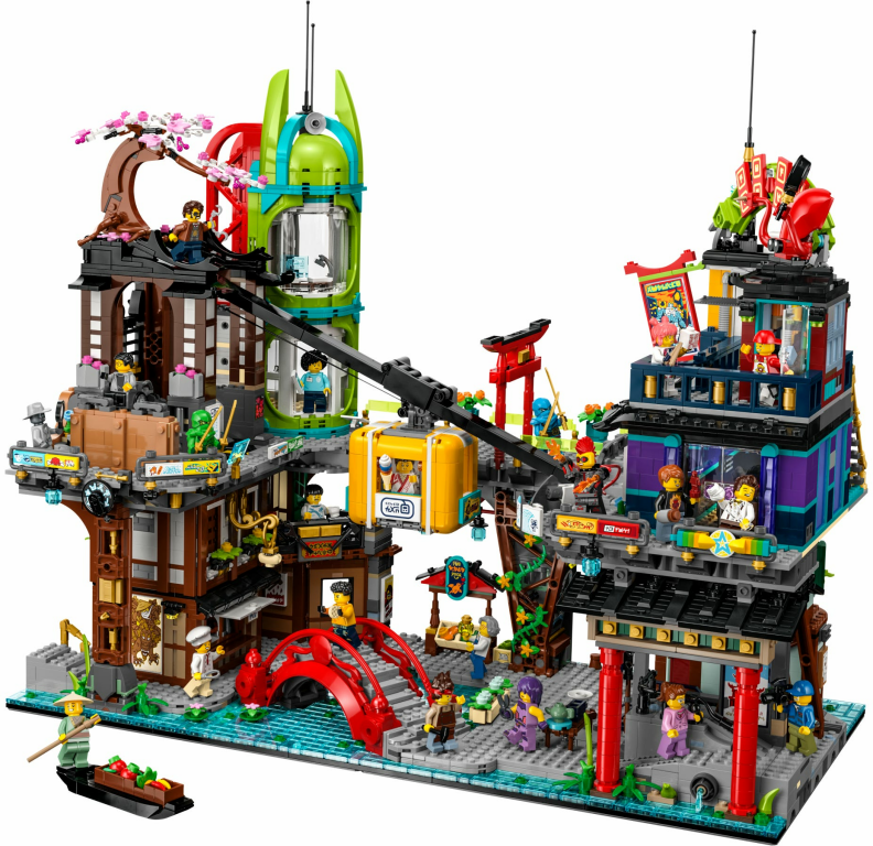 LEGO® Ninjago City Markets components