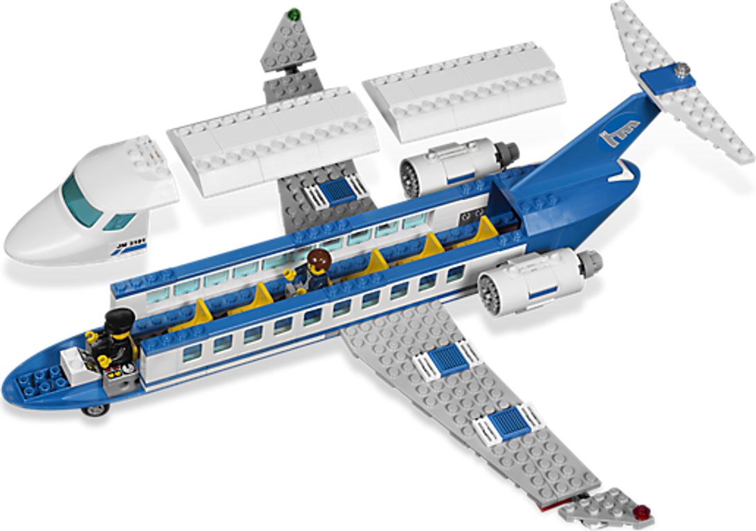 LEGO® City Avión de pasajeros interior