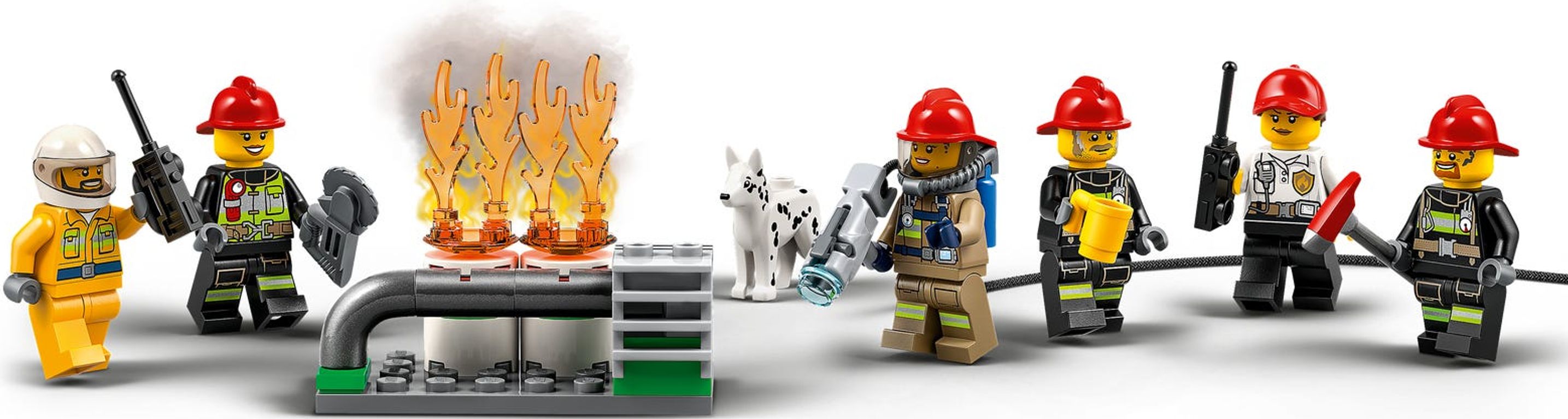 LEGO® City Fire Station Headquarters minifigures