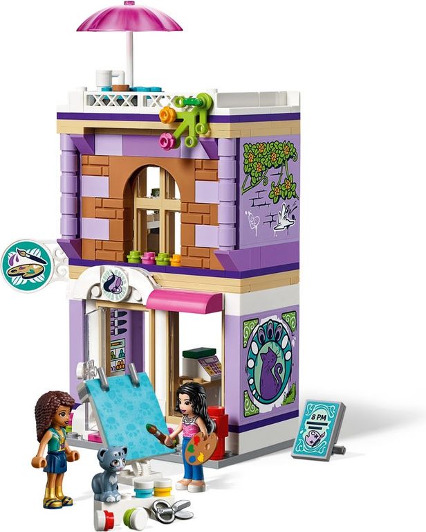 LEGO® Friends Lo studio artistico di Emma gameplay