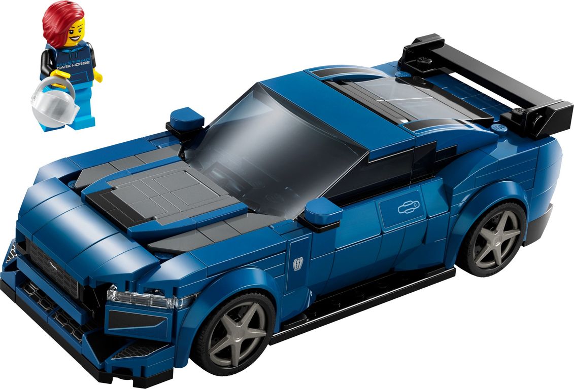 LEGO® Speed Champions Auto sportiva Ford Mustang Dark Horse componenti