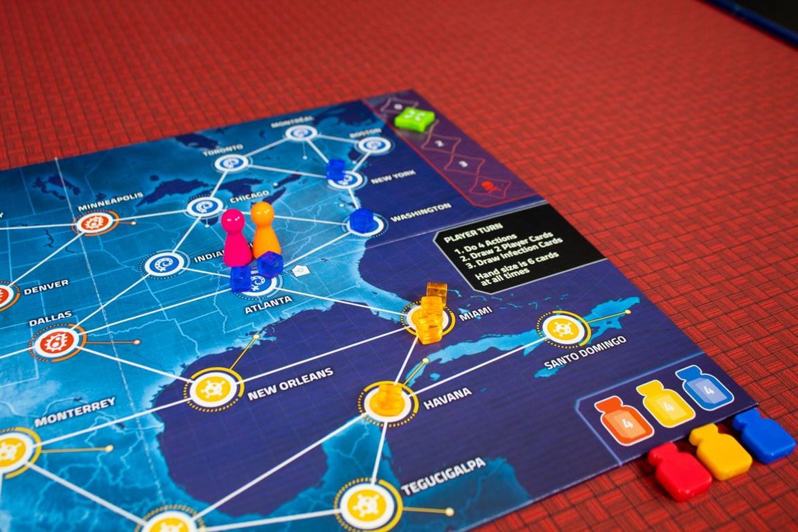 Pandemic: Zona 0 – Norteamérica jugabilidad