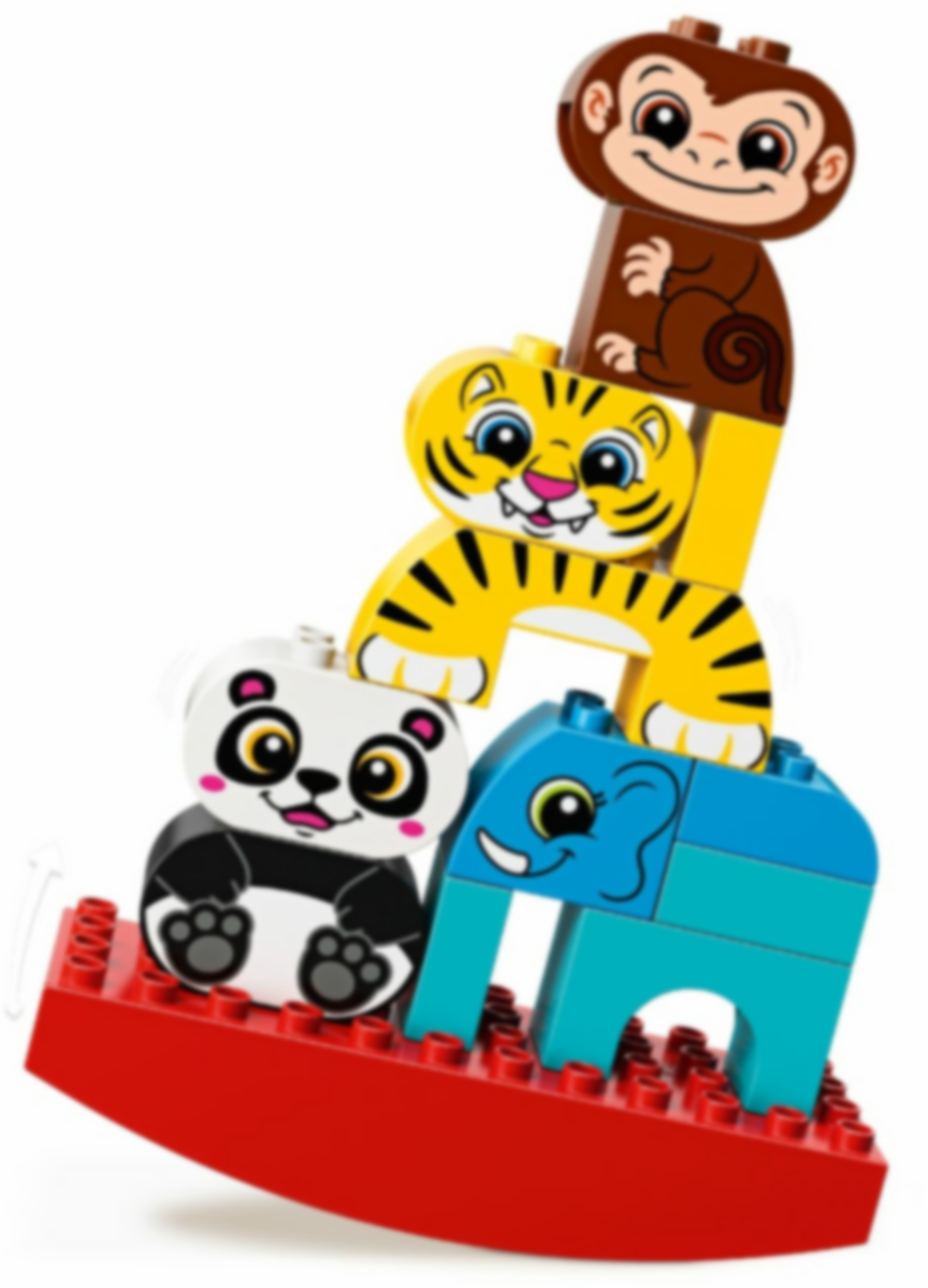 LEGO® DUPLO® Meine erste Wippe mit Tieren komponenten