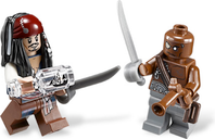 LEGO® Pirates of the Caribbean Kapitänskajüte minifiguren