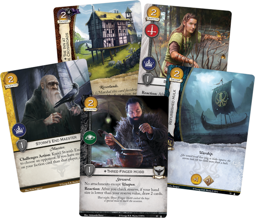 A Game of Thrones: The Card Game (Second Edition) – In Daznak's Pit kaarten