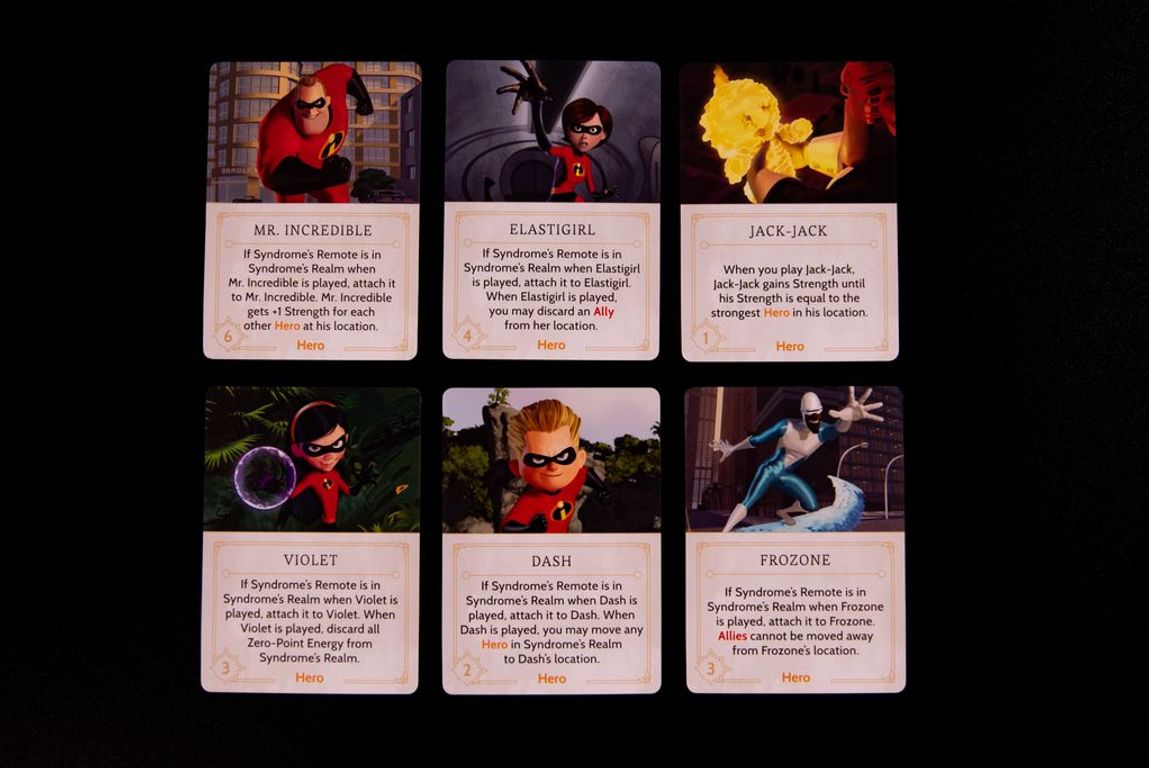 Disney Villainous: Plus grands, Plus méchants ! cartes