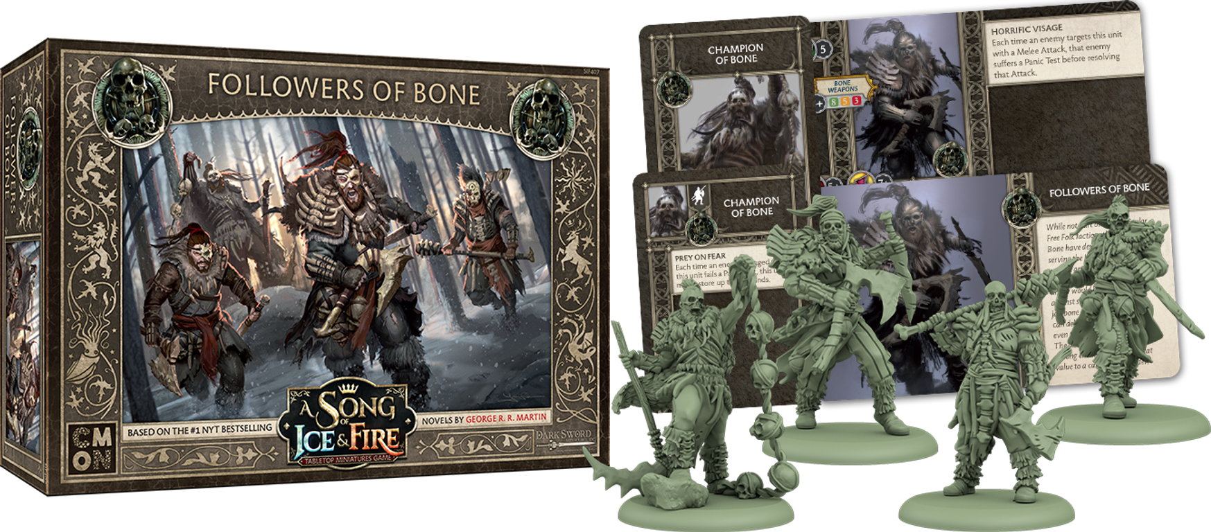 A Song of Ice & Fire: Tabletop Miniatures Game – Followers of Bone scatola